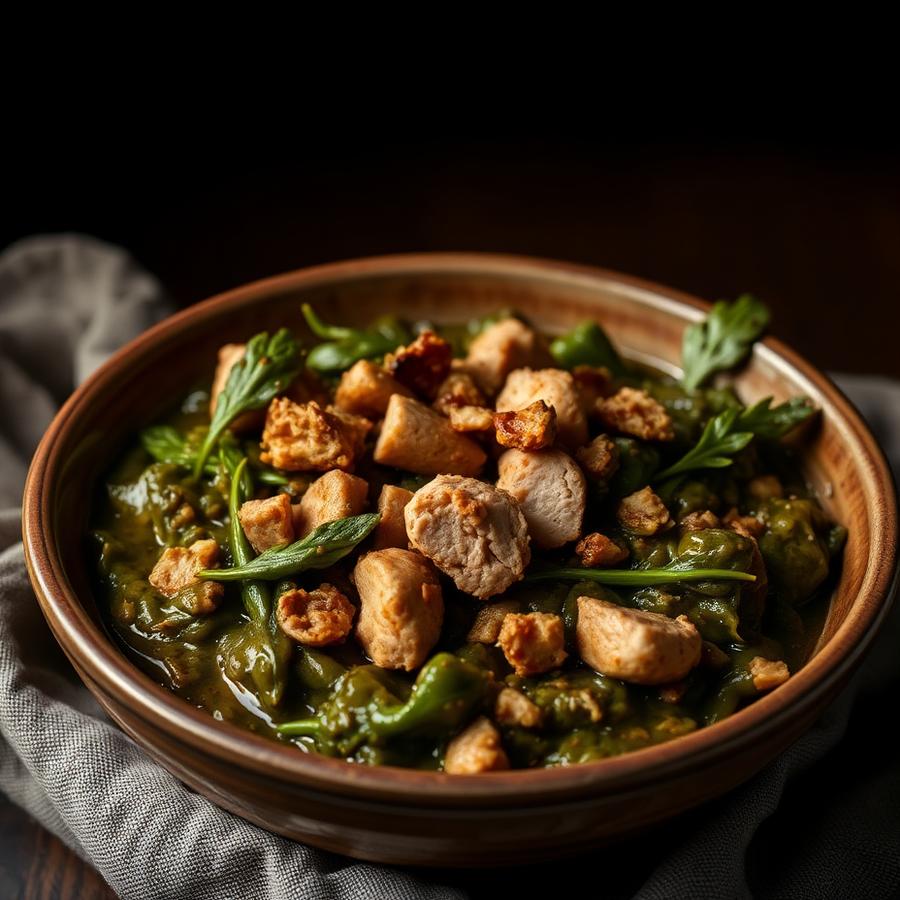 Slow-Simmered Collard Greens